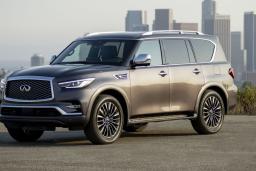 2022 Infiniti QX80 Profile in Graphite Shadow